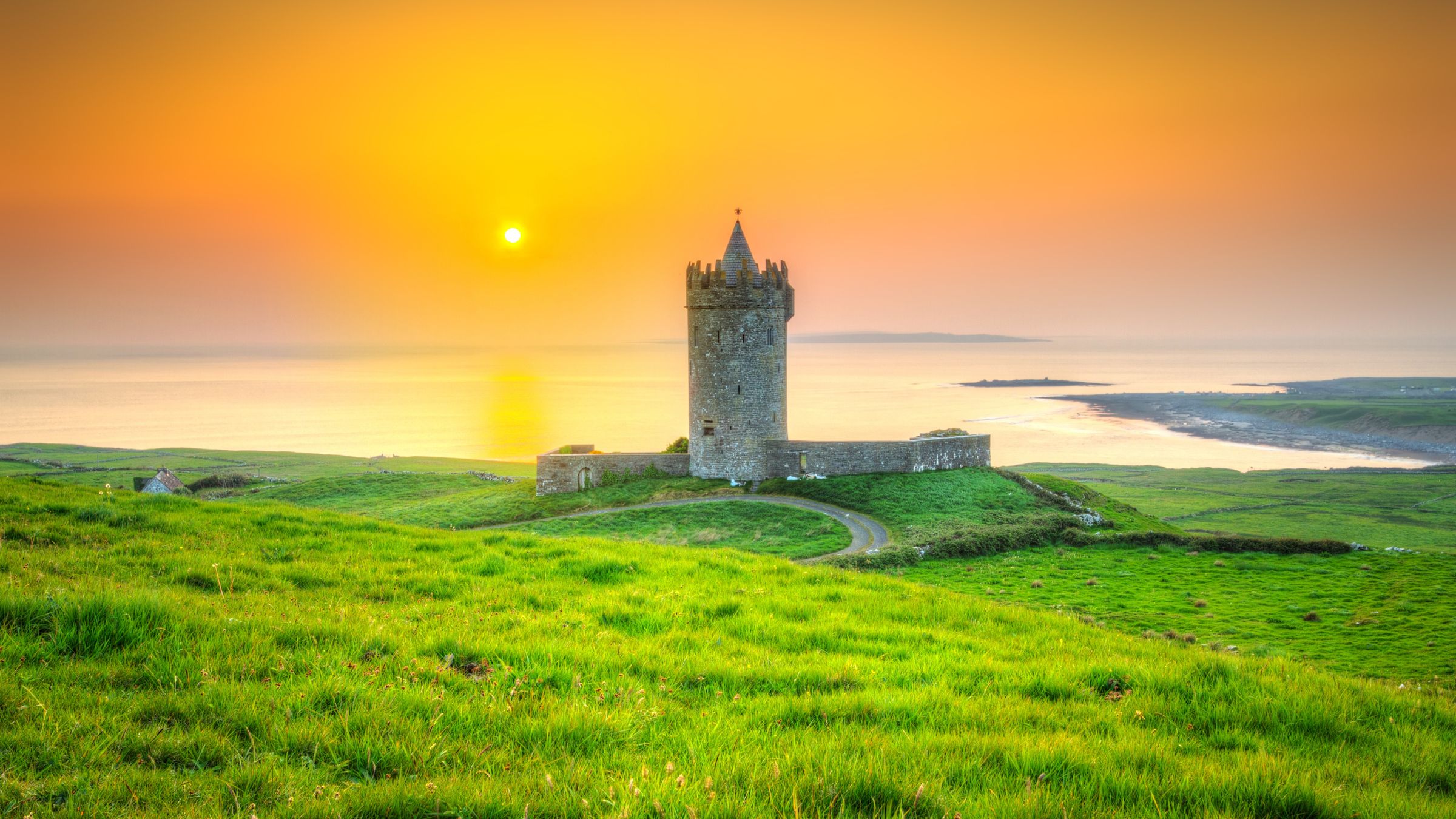 best places to watch the sunset in doolin